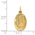 thumbnail image 4 of 14K Yellow Gold Saint Christopher Medal Charm, 4 of 4