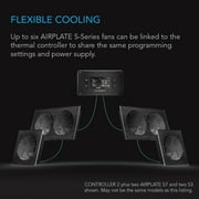 AC Infinity CONTROLLER 2, Fan Thermostat and Speed Controller, controls AIRPLATE, MULTIFAN, USB fans and devices, for AV Cabinet Cooling