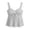 A1 White, variant on Tank Tops For Women Polka Dot Spaghetti Strap Tie Up Flowy Crop Top Summer Sleeveless V Neck Casual Going Out Shirts Cute Ruched Peplum Tops Y2K Tie Backless Streetwear Babydoll Camisole Tank Black