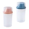 thumbnail image 1 of contenedor de almacenamiento de cocina,Recipiente hermético de almacenamiento de alimentos de 1000 ml con tapa,Recipiente de comida de arroz de azúcar de harina transparente,Snacks Pasta, 1 of 6