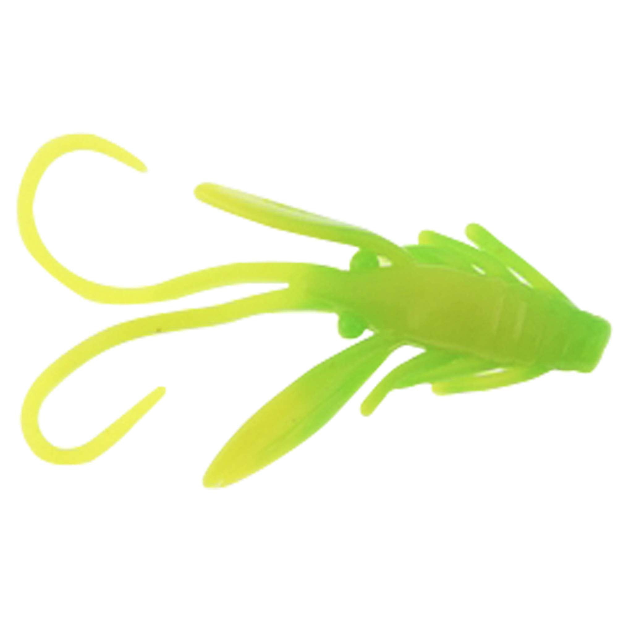 Berkley Powerbait Power Nymph, 1", 12 Pack, Green Chartreuse - PBHPN1-GCH