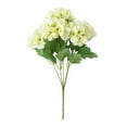 thumbnail image 2 of JUMNUYCUH Hydrangea Artificial Flowers, Realistic Fake Hydrangeas with Stems, Real Touch Faux Hydrangeas Silk Flowers for Home Wedding Party Floral Arrangements Centerpieces Decor, 11.8", Green, 2 of 9