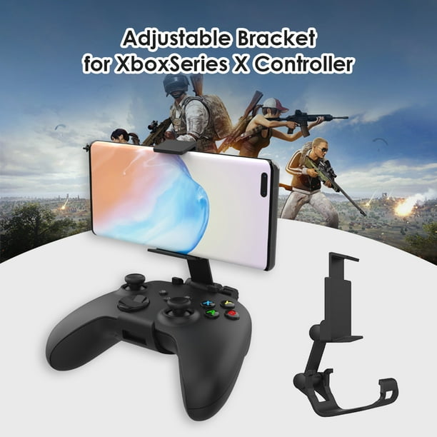 Kuymtek Clip para juegos móviles para Xbox Series X S Controlador Soporte para teléfono Soporte ajustable