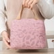 thumbnail image 3 of Lindo almuerzo para las mujeres acolchada almuerzo Bolsa Floral Mujeres Lunch Tote con bolsillo frontal Lunch Contenedor Cooler Bolsa para el Trabajo, 3 of 4