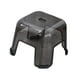 thumbnail image 1 of Taburete versátil para baño, mueble portátil, silla multiusos. Negro, 1 of 9