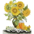thumbnail image 1 of Hilo de bordar Parcial Eco-algodón 14CT Estampado Girasol Punto de Cruz (J591) Hugtrwg Para estrenar, 1 of 9