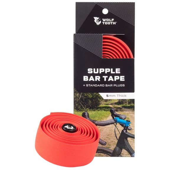 Wolf Tooth Supple Bar Tape - Red