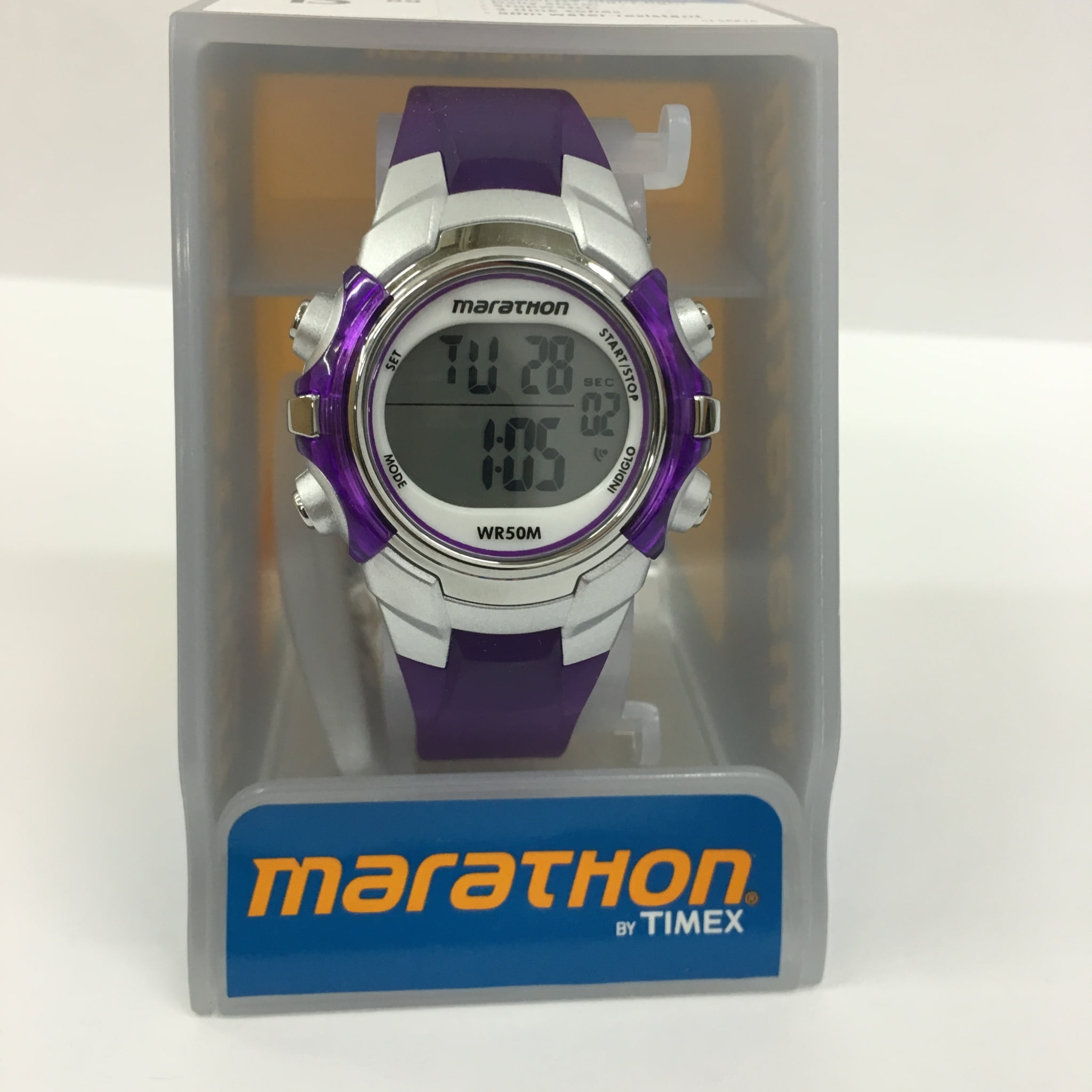marathon digital watch change time