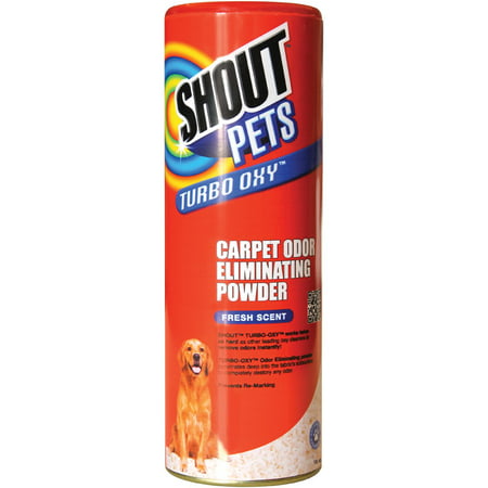 Shout Carpet Odor Eliminator Powder For Pets 24oz ...