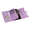 thumbnail image 4 of Decase Phone Case for Google Pixel 9 / 9 Pro Wallet Cover with Wrist Strap Leather Flip Zipper Credit Card Holder Accessories Slot Stand Cell Women Girls Men,Purple, 4 of 7