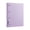 Purple, variant on Tuscom A4 Plastic Ring Binder Folder 4-Hole D-Ring Document Organizer with 11 Inner Page Bags and Elastic Closure for Office Supplies Home File Storage Blue Green Pink Purple