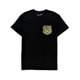 thumbnail image 1 of Camiseta adornada Vans Cheetah Pocket para Hombre Negro Mediana, 1 of 2