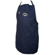 Caiman 607-3002-1 36 in. Flame Resistant Cotton Welding Apron with Comfort Strap, Navy Blue