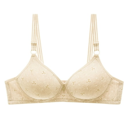 

Mikilon Women s Bra Soild Wire Free Underwear One-Piece Bra Everyday Underwear Clothes for Women on Discount