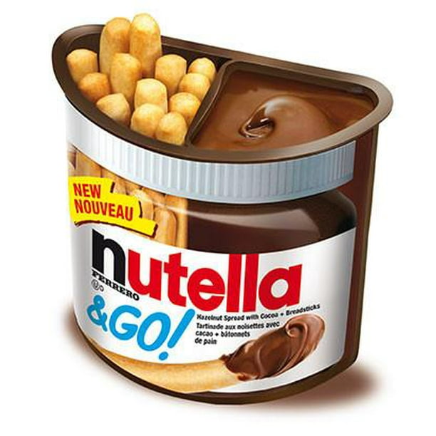 Nutella And Go Snack Nutella 39g Sticks 13g 1 Piece Walmart Com Walmart Com