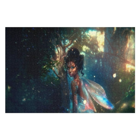Puzzles for Adults 300 Pieces - Magical Fairy Challenging Jigsaw Puzzle, Daring to Try, Family Entertainment Interactive Fun Jigsaw Puzzle Gifts