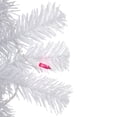 thumbnail image 5 of Northlight Pre-Lit Woodbury White Pine Artificial Christmas Wreath - 24" - Pink Lights, 5 of 7