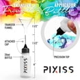 thumbnail image 6 of White and Black Alcohol Ink for Resin - Alcohol Ink Black Onyx and White Snow Colors 4-Ounce for Epoxy Resin, Tumblers, Resin Art, Alcohol Ink Paper, 3 Pixiss Needle Tip Applicator Bottles and Funnel, 6 of 9