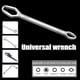 thumbnail image 4 of Juego de llaves universales ZHAOCHENG 8-22 mm herramientas de llave ajustable autoajustables de doble extremo 2 piezas, 4 of 5