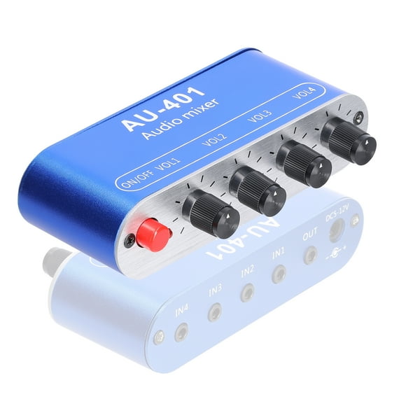 3.5mm Audio Mixer Stereo Audio Mixer 4 Input to 1