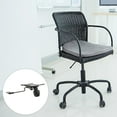 thumbnail image 1 of OULII 1Set Practical Chair Swivel Base Accessory Metal Plastic Black for Adults Office Chair Replacement, 1 of 8