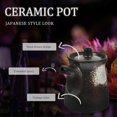 thumbnail image 3 of 2pcs Japanese Style Oil Holder Ceramic Oil Dispenser Vinegar Dispenser Soy Sauce Dispenser, 3 of 3