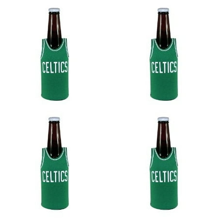NBA Boston Celtics Jersey Bottle Koozie 4 pack