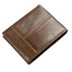 thumbnail image 1 of Cartera para hombre Cartera de viaje versátil Regalos del día para papá Titular de la tarjeta de crédito Café, 1 of 8