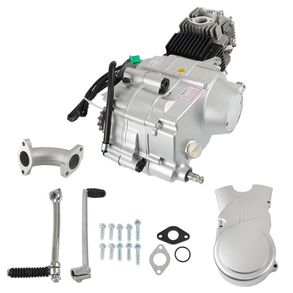 Genrics 4 Stroke 125cc Motorcycle Engine Single Cylinder Silver For Honda XR50R CRF50F