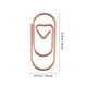 thumbnail image 2 of 200 clips de papel con forma de corazón, clips para carpetas, clips pequeños, clips bonitos, clips decorativos para oficina., 2 of 7