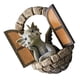 thumbnail image 3 of Estatuilla de dinosaurio, Material de resina, estilo lindo vívido, compacto, atractivo, decorativo, estatua artística de dinosaurio para decoraciones W110, 3 of 5