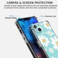 thumbnail image 3 of Little White Flower Case for iPhone 14 Plus,Aesthetic Art Design Pattern Soft Full TPU Bumper Cover, 3 of 5