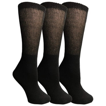 MediPeds Diabetic Supportive Compression Socks, X-Large, 2 Pack