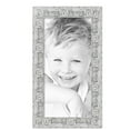thumbnail image 2 of ArtToFrames 15" x 31" Platinum Baroque Luxe Picture Frame, 15x31 inch Silver Wood Poster Frame (WOM-5265),  Pack, 2 of 7