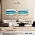 thumbnail image 3 of Elephant Stock Serene Seaside Sunrise Wall Art - Horizontal Canvas Wall Art - Living Room Wall Decor - Beach Canvas - Blue And Teal Decor By Silvia Vassileva - 51" x 34", 3 of 4