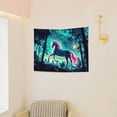 thumbnail image 6 of RKSupls Glow-in-the-Dark Unicorn Tapestry, Home Tapestry Suitable for Hanging for Decorative Wall Hanging, Decorative Bedroom, Living Room Decoration - 40x30in, 6 of 6
