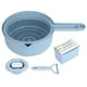 thumbnail image 4 of Trituradora de alimentos, picadora trituradora de alimentos, picadora de verduras multifunción, accesorio de cocina elaborado con cuidado, 4 of 8
