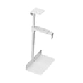 thumbnail image 2 of Soporte universal para CPU debajo del escritorio, giratorio 360 degree, resistente y ajustable. Blanco, 2 of 8
