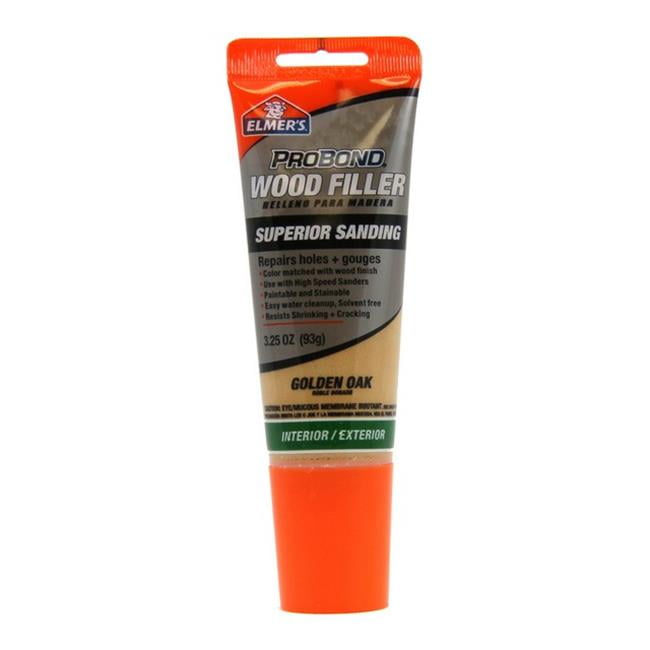 Elmers Products E814Q 3.25 oz Gold Oak ProBond Wood Filler, Gold