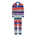 thumbnail image 2 of KICILVS Christmas Family Pajamas Matching Sets Holiday Pajamas Set Long Sleeve Festival Party Sleepwear Xmas Pjs, 2 of 8