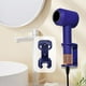 thumbnail image 5 of Soporte Secador Pelo Cunas Soplador Solterista Metal Montado en La Pared Instalación Fácil para Hair Simpeder HD08 HD15 HD16 HD18, 5 of 7