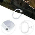 thumbnail image 4 of Independence Day Waterproof Printed Shower Curtain Set with Hooks - Bathroom Decoration Option, 4 of 6
