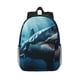 thumbnail image 1 of Easygdp 3D Realistic Shark Mochila Ligera de 15 Pulgadas para Estudiantes, Mochila Cómoda para la Escuela y Viajes, Correas Ajustables, 1 of 6