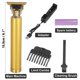 thumbnail image 2 of Hair Clippers Kit Electric Li Type Battery Hair Clippers Cordless Rechargeable Grooming T Type Blade Close Cutting Trimmer for Men Gold Tone, 2 of 8