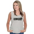 thumbnail image 3 of Country Cutie Southern Cowgirl Womens Plus Size Graphic Tank Top Brisco Brands 3X, 3 of 5