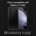 thumbnail image 2 of JETech Case for Samsung Galaxy Z Fold 5 2023 with Hinge Protection, Heavy Duty Rugged Protective Hard PC Phone Cover, Anti-Fingerprint Matte Finish (Black), 2 of 6
