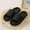 F-Noir, variante sur Pantoufles Super Douces pour la Maison Mukluks Pantoufles pour Hommes Antidérapantes Semelle Épaisse Pantoufles de Noël pour Hommes Pantoufles de Bain Extérieures pour Couples