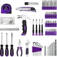 thumbnail image 4 of Tool Set: Tool Kit with 8V Cordless Drill, Hand Toolbox with storage case, Tool set for Home Repairs 126 Piece, 4 of 7