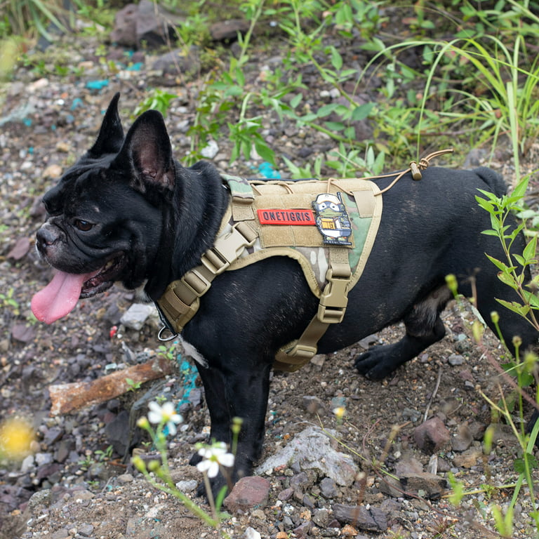 OneTigris Dog Harness Vest with Handle, Dog Harness for Large Medium  Dogs,No-Pull Dog Vest with Hook & Loop Panels,Adjustable Dog Vest Harness  for Walking Hiking Training 