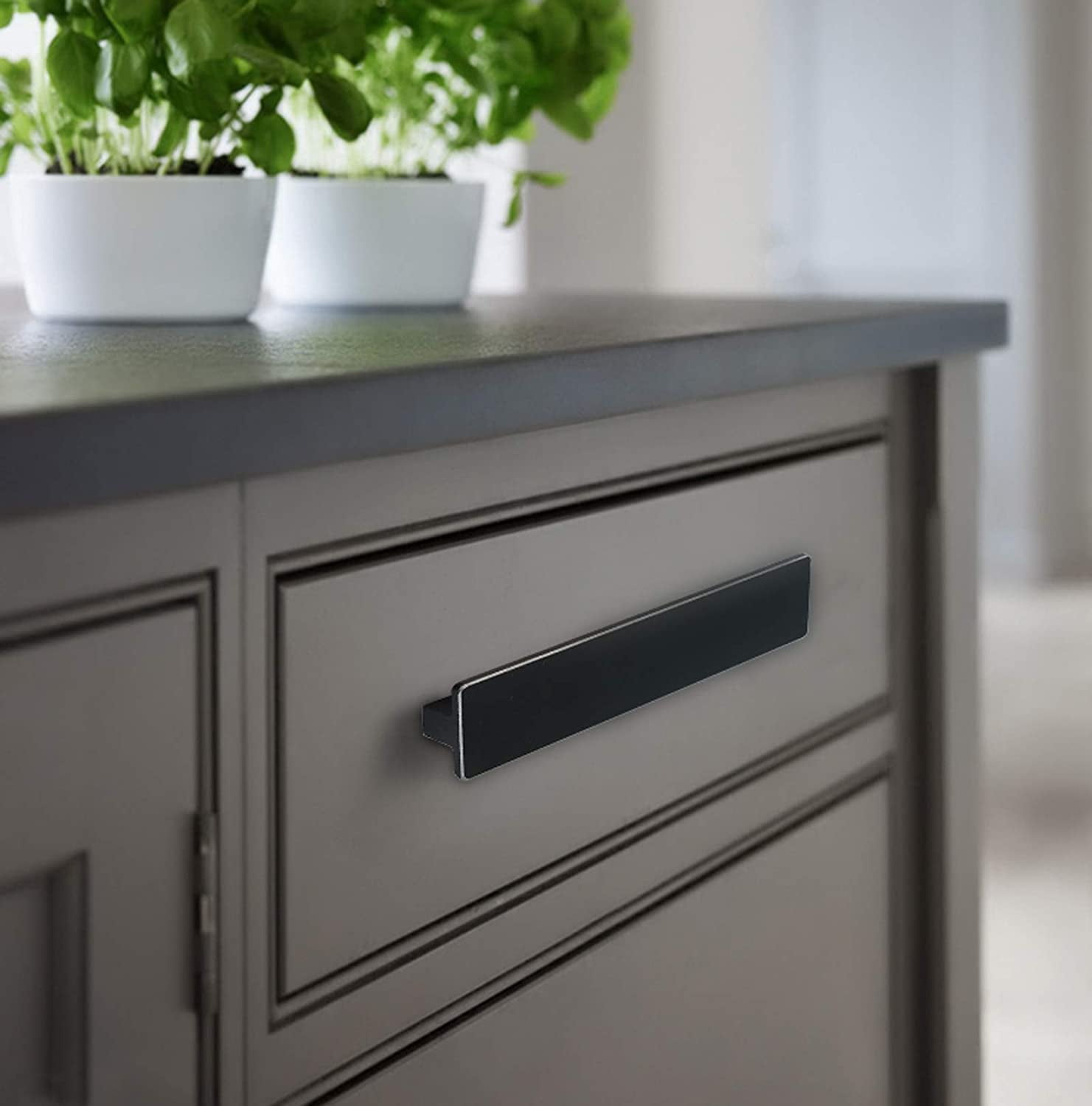 Gamvdout 2X Kitchen Cupboard Door Handles Chest of Drawers Golden Cabinet Pulls T Bar Cabinet Handles Kitchen Handles Drawer Pulls Hardware Parts